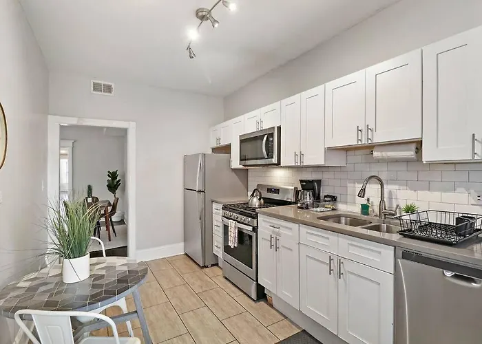 Appartamento Modern & Spacious 3br With In-unit Laundry - Bstone 2 Chicago
